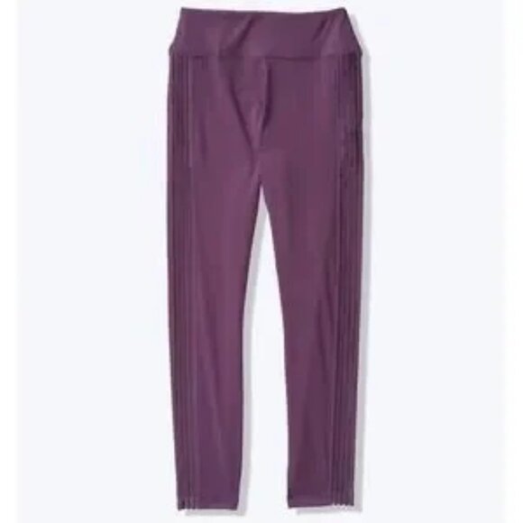 VS PINK Ultimate High Waist Stripe Trim‎ 7/8 Ankle Leggings Large - Picture 14 of 15